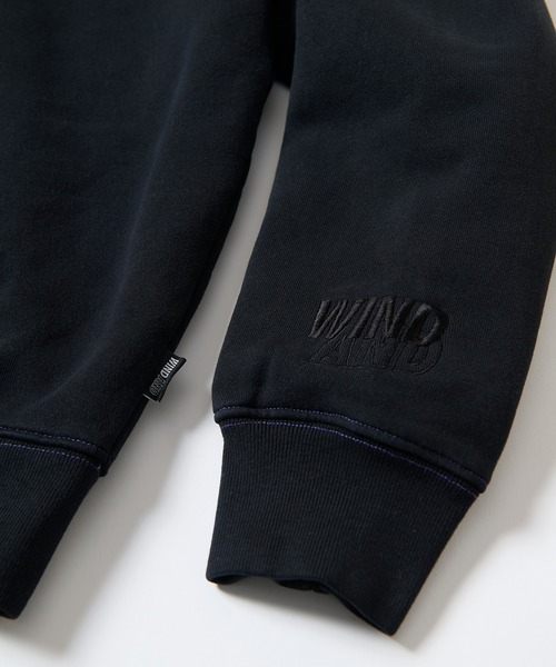 WIND AND SEA（ウィンダンシー） パーカー 「ZOZO限定」SULFUR DYEING