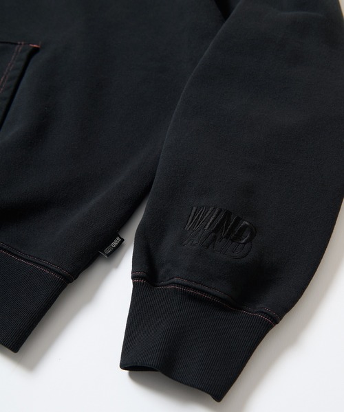 WIND AND SEA（ウィンダンシー） パーカー 「ZOZO限定」SULFUR DYEING