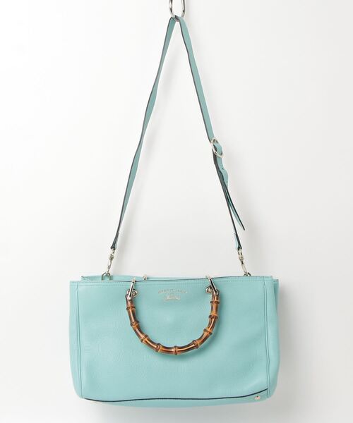 GUCCI（グッチ） 2WAYバッグ - ブルー レディース : ZOZOTOWN Yahoo!店