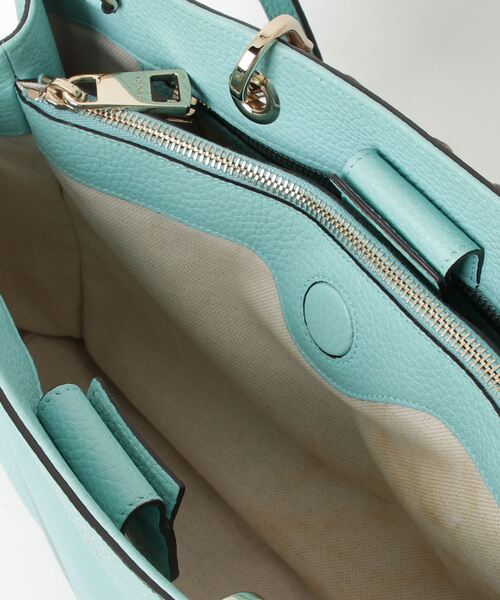 「GUCCI」 2WAYバッグ - ブルー レディースの画像