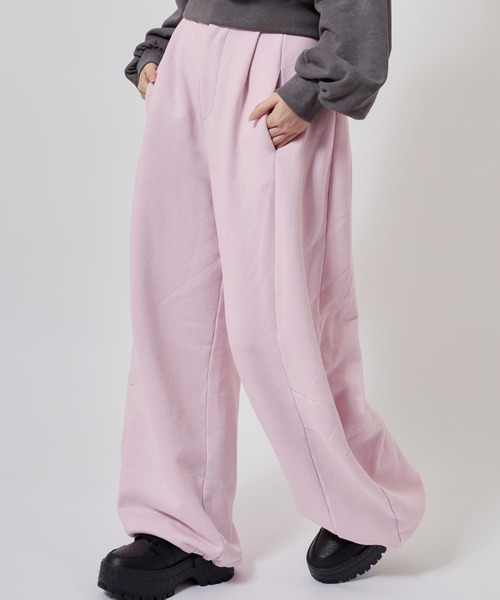 atmos girls ワイドパンツ スウェットパンツ ジャージ atmos pink