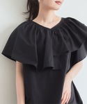 「titivate」 半袖ブラウス M オフホ...の詳細画像1