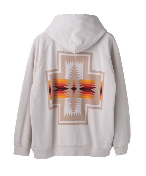 「PENDLETON」 プルオーバーパーカー M ホワイト メンズ_画像9
