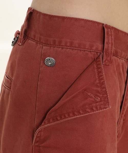 「MASONPRINCE」 カーゴパンツ L レッド メンズ_画像9