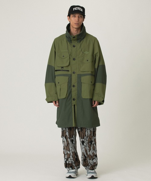 コート ジャケット WHITE MOUNTAINEERING × UMBRO MULTI POCKET COAT WM2573222の画像