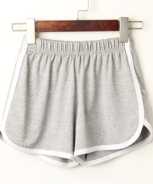 MACPHEE（マカフィー） ハーフパンツ パンツ レザーライク ハーフ