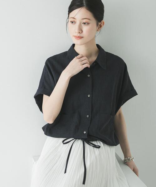 URBAN RESEARCH（アーバンリサーチ） ブラウス シャツ 半袖 ラミー