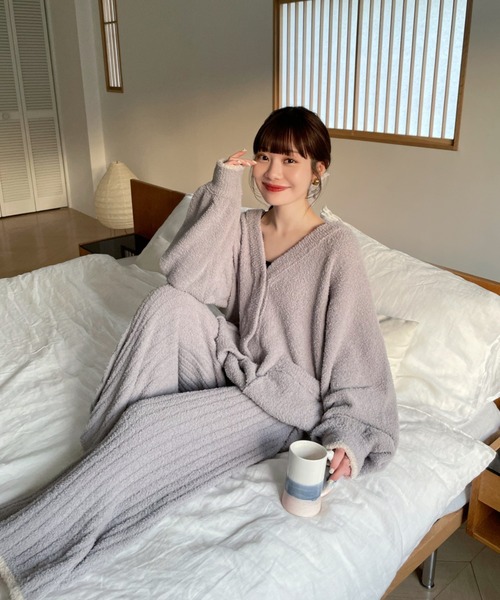 「hinari」 イージーパンツ SMALL アイボリー レディース_画像7