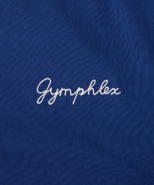 「GYMPHLEX」 半袖Tシャツ 14 チャコールグレー レディース_画像2