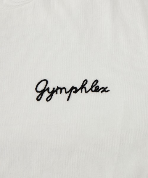 「GYMPHLEX」 半袖Tシャツ 14 チャコールグレー レディース_画像5
