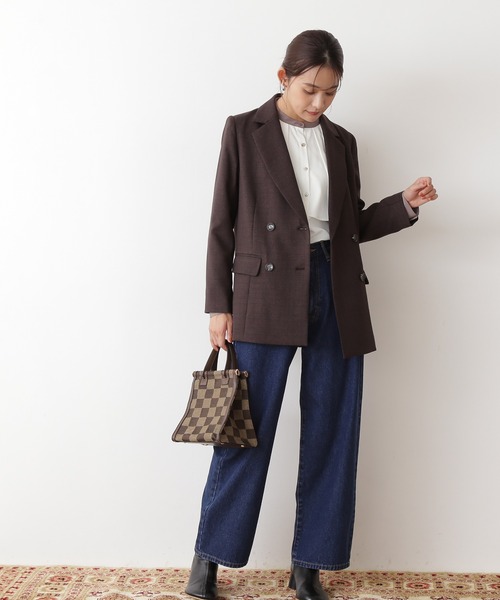「N.(N. Natural Beauty Basic)」 長袖ブラウス MEDIUM オフホワイト レディース_画像4