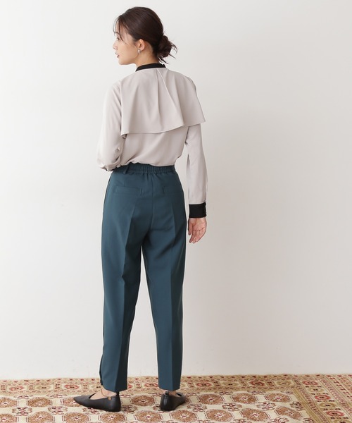 「N.(N. Natural Beauty Basic)」 長袖ブラウス MEDIUM オフホワイト レディース_画像8