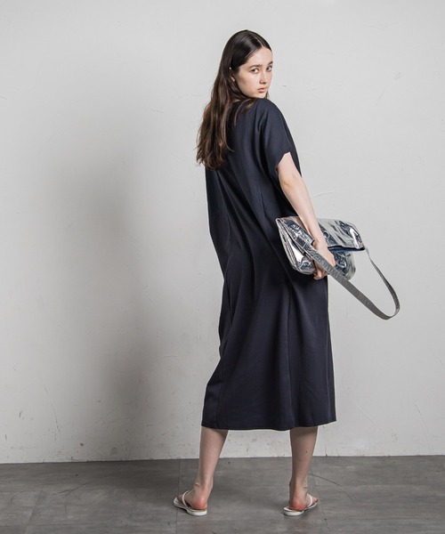 「MAYSON GREY」 半袖ワンピース M ブラック レディース_画像7