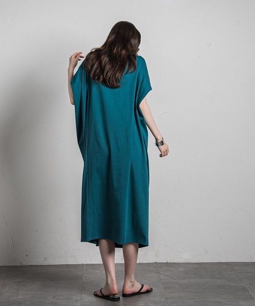 「MAYSON GREY」 半袖ワンピース M ブラック レディース_画像8