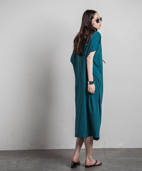 「MAYSON GREY」 半袖ワンピース M ブラック レディース_画像9