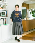 ワイドパンツ ハーフパンツ パンツ 短パン フ...の詳細画像1