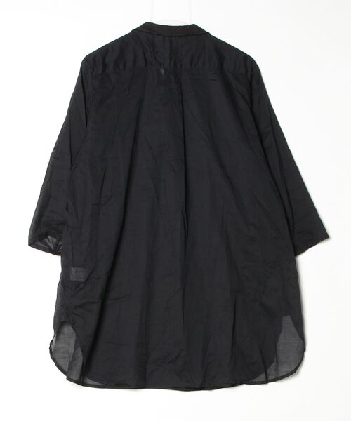 「Plantation」 長袖ブラウス M ブラック レディース_画像2