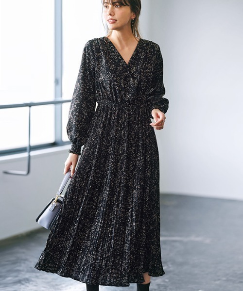 ワンピース 21春新着 プリーツカシュクールワンピース Zozotown Paypayモール店 通販 Paypayモール