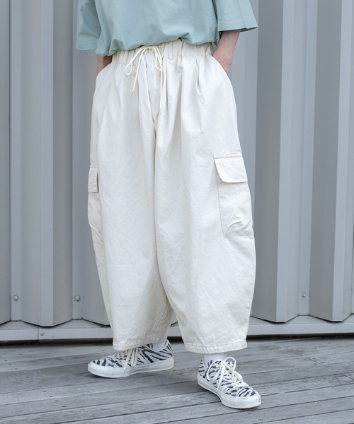 パンツ スーパーワイドミリタリーパンツ Zozotown Yahoo 店 通販 Yahoo ショッピング