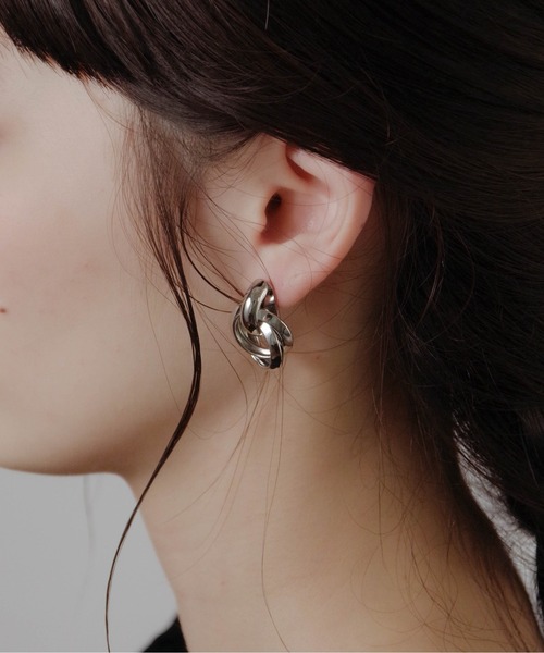 yu-ka ピアス : コネクトフープピアス レディース メンズ : ZOZOTOWN