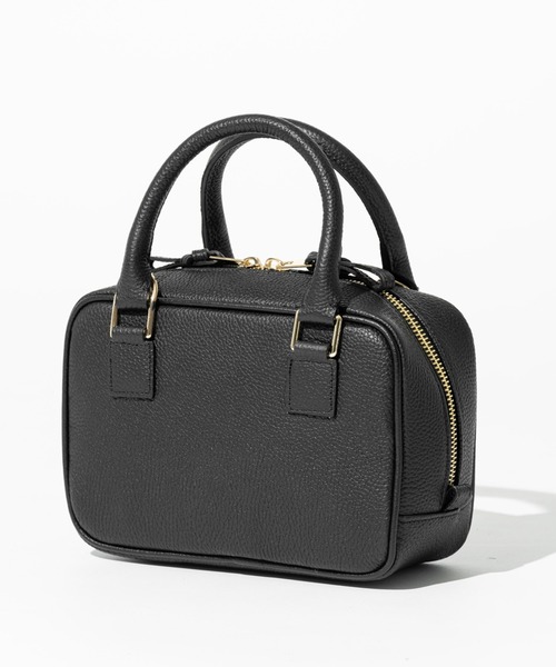 ザッカボックス オルネラ　リアルレザーミニボストンバッグ ZAKKA-BOX（ザッカボックス） ボストンバッグ 「BICO-23」リアルレザー