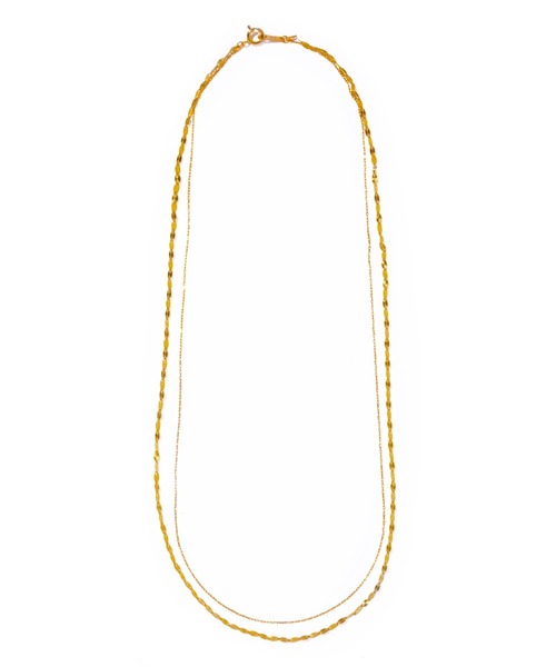 ネックレス 「les bon bon」sunlight layer necklace BOB329 レディースの画像