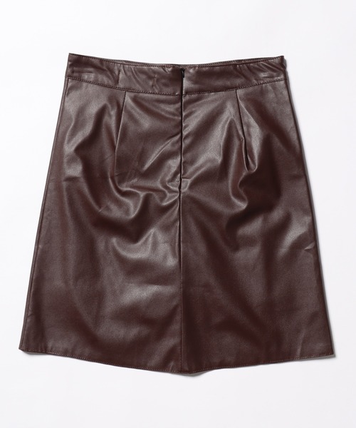 ROOP TOKYO スカート 夏 Leather Mini Skirt / レザーミニスカート