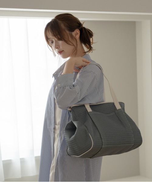 トートバッグ +NIEEH+ MERMAID BAGBROWN ON-KB4-24-202-W-BW NAOTOSATOH