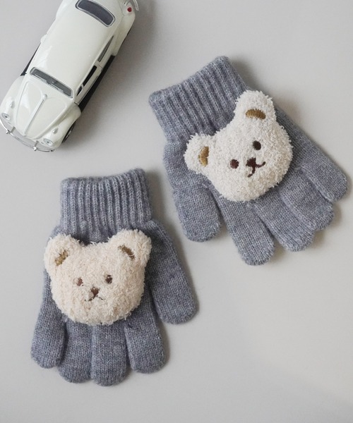 Port（ポート） 手袋 もこもこ くまちゃん 手袋 （ KIDS ）＃ キッズ