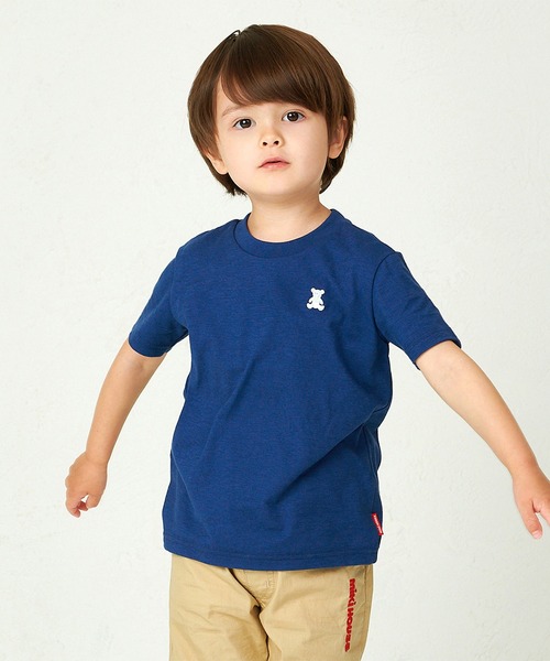 MIKI HOUSE（ミキハウス） tシャツ シルエットベア半袖Tシャツ キッズ 