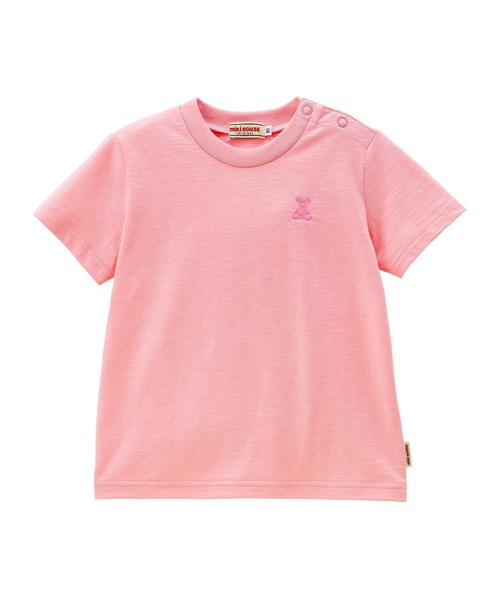 miki house ピンク Tシャツ 130 定価30800円☆新品タグ付き MIKI HOUSE（ミキハウス） tシャツ シルエットベア半袖Tシャツ キッズ