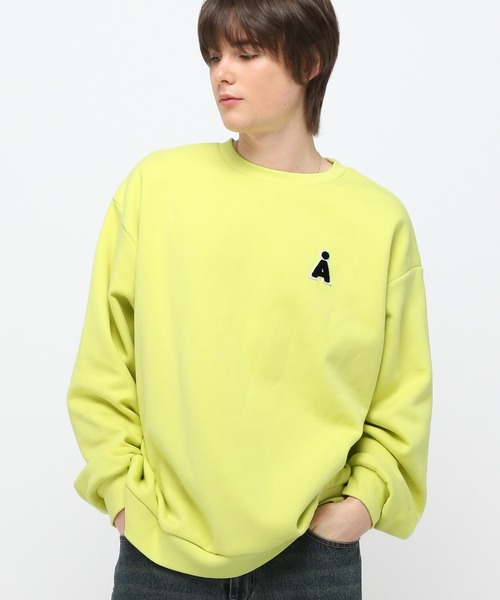 トレーナー スウェット 「UNISEX」ALAND／サガラAワッペンプルオーバー（裏起毛）2995798 レディース メンズ
