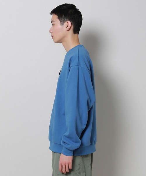 トレーナー スウェット 「UNISEX」ALAND／サガラAワッペンプルオーバー（裏起毛）2995798 レディース メンズ ALAND トレーナー スウェット 「UNISEX」ALAND／サガラAワッペン