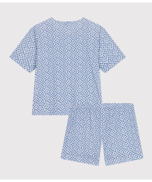 PETIT BATEAU（プチバトー） パジャマ ルームウェア プリント半袖