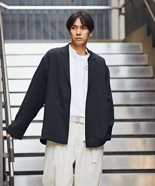 新品　B.CSTOCKテーラードジャケット B.C STOCK ジャケット テーラードジャケット FLANTEX/N/B