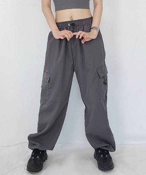 カーゴパンツ パラシュートカーゴパンツ レディース : ZOZOTOWN