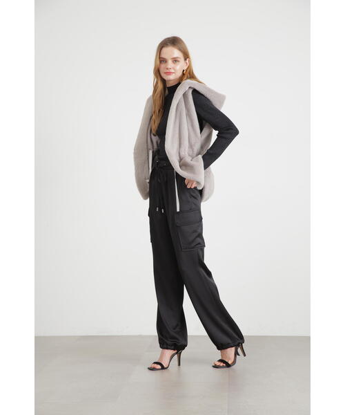 PINKY&DIANNE（ピンキー アンド ダイアン） カーゴパンツ サテンカーゴ