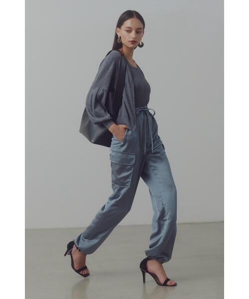 PINKY&DIANNE（ピンキー アンド ダイアン） カーゴパンツ サテンカーゴ