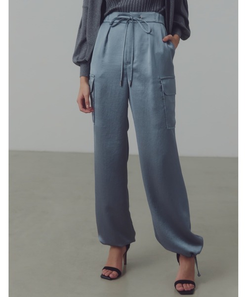 PINKY&DIANNE（ピンキー アンド ダイアン） カーゴパンツ サテンカーゴ