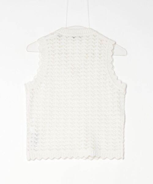 タンクトップ ノースリーブ VIVIAN OPEN STITCH V-NECK TANK TOP | VIVIAN オープン ステッチ Vネック タン ALLSAINTS タンクトップ ノースリーブ VIVIAN OPEN STITCH V