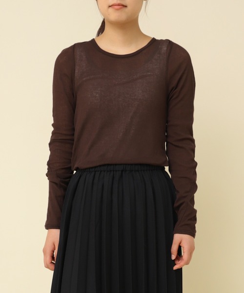 tシャツ M2288 シアーテレコプルオーバー レディース