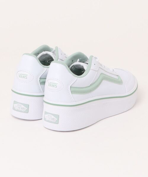 【VANS】 ヴァンズ ISSAC イサック V3942 WHITE/GREEN 国内発送 VANS ヴァンズ ISSAC イサック V3942 WHITE/GREEN : ABC-MART