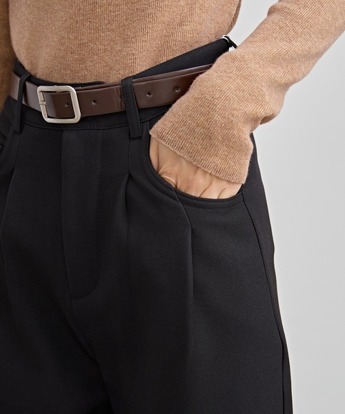 LARDINI ベージュ スラックス ウエストゴム m4129_750_r.jpg