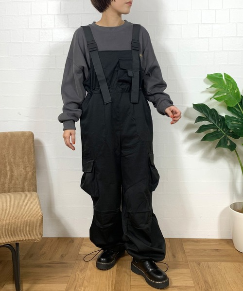 CRB サロペット オーバーオール カーゴサロペット レディース