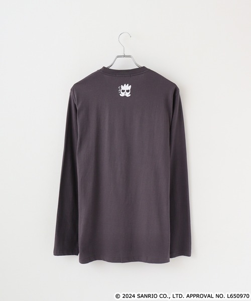 sanrio（サンリオ） tシャツ バッドばつ丸長袖Tシャツ メンズ