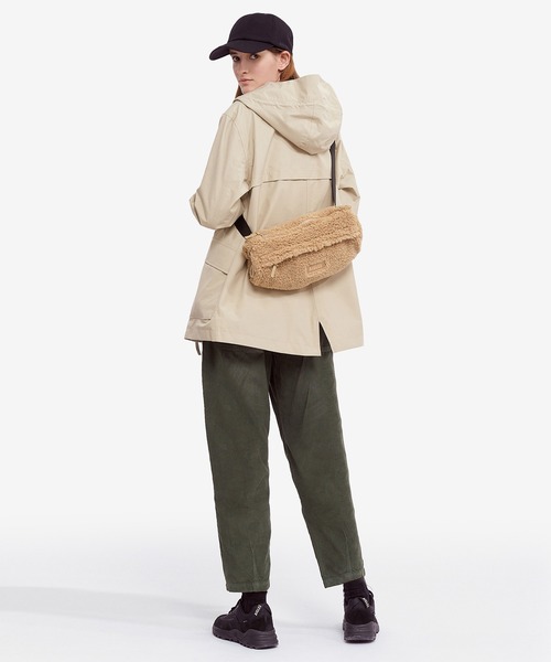 AIGLE ウエストバッグ AIGLE ウエストポーチ ウエストバッグ シェルパフリース ボディ