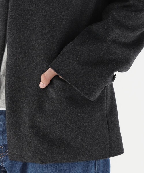 タグ付き未使用　GALERIE VIE ギャルリーヴィー　ニットジャケット　黒 ゆったり、長く愛用できる「理想の黒ニット＆黒コート」見つけた