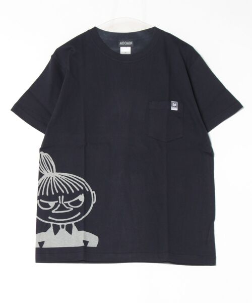 MOOMIN（ムーミン） tシャツ 半袖 フロント プリント ポケット 半袖 T