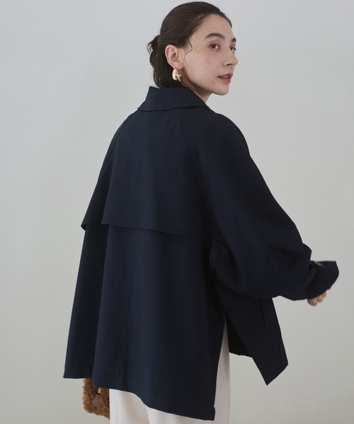 ANGIE トレンチコート コート 入学式 卒業式 ショート トレンチコート