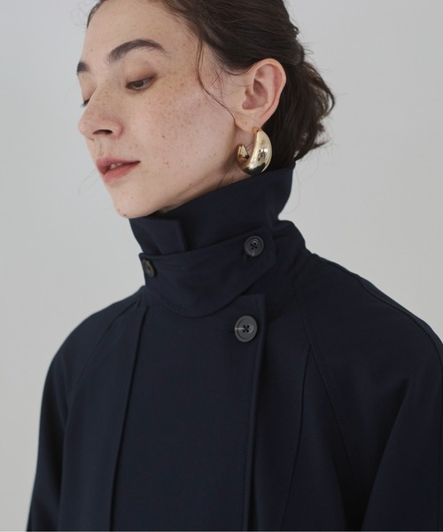 ANGIE ショートトレンチコート ANGIE トレンチコート コート ショート レディース : ZOZOTOWN